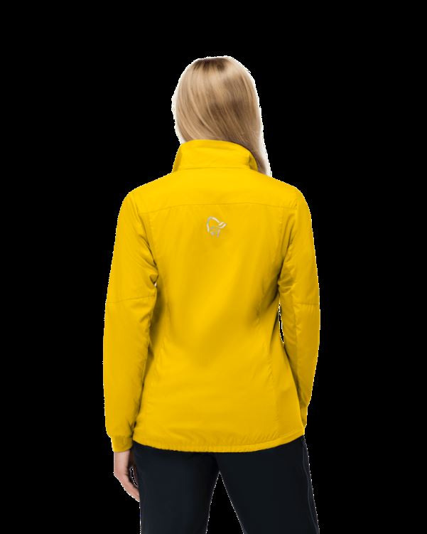 Norrona Falketind Octa Jas Voor Dames, Sulfur