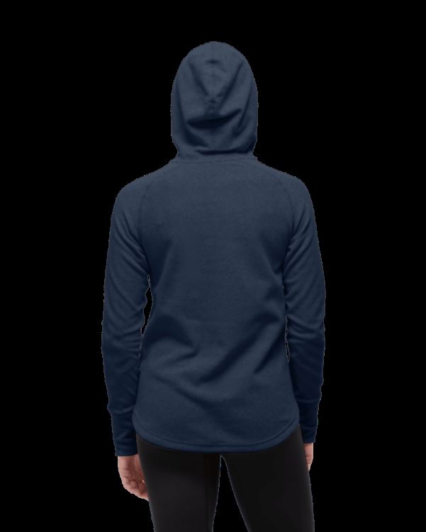 Norrona Warm2 Damescapuchon Indigo Nachtblauw