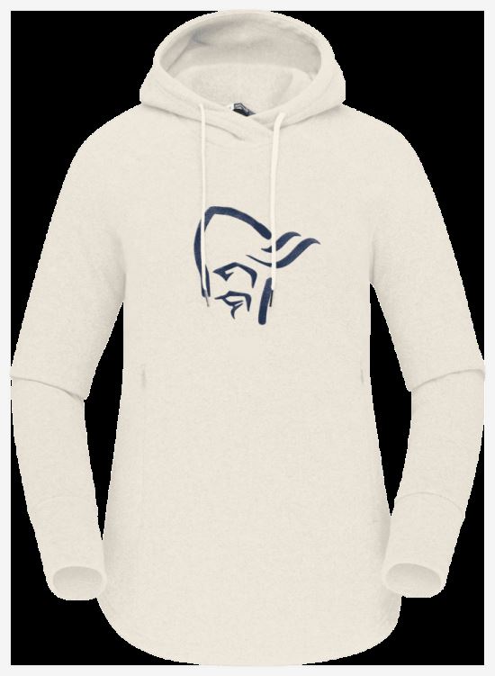 Norrona Warm2 Damescapuchon Snowdrop Wit