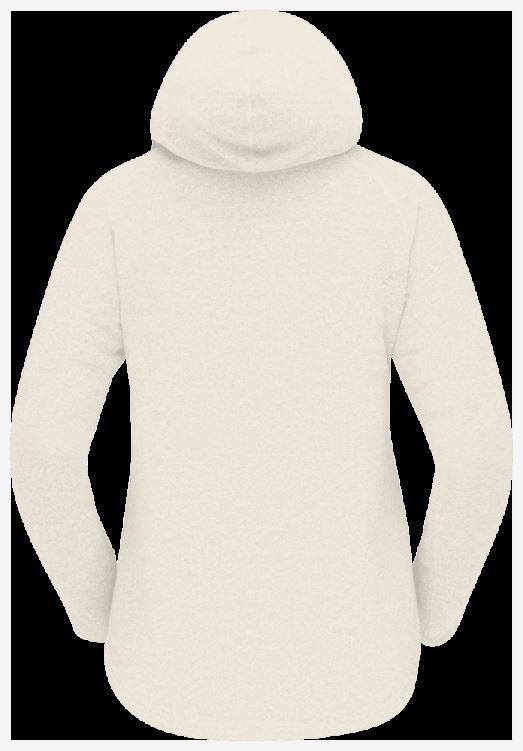 Norrona Warm2 Damescapuchon Snowdrop Wit