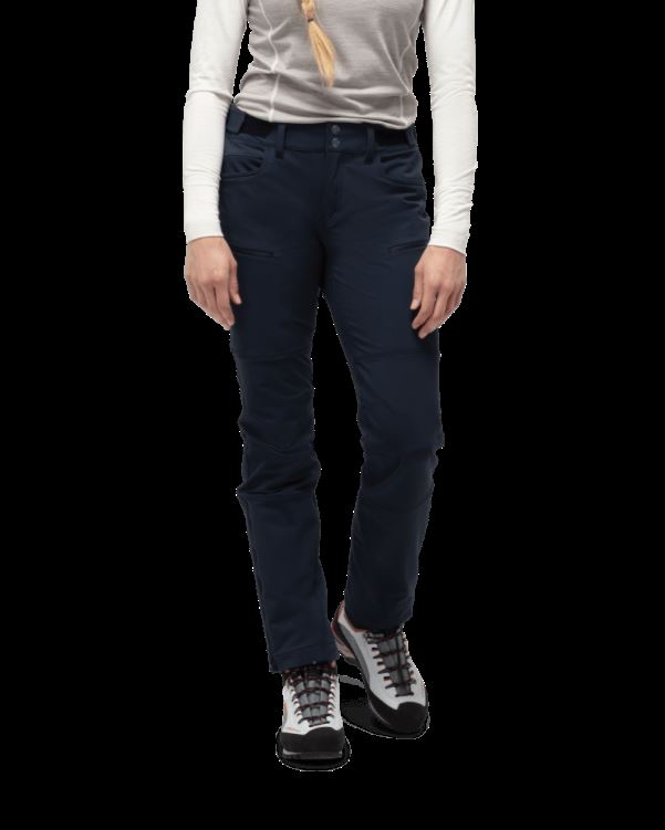 Norrona Svalbard Flex1 Damesbroek Caviar Zwart