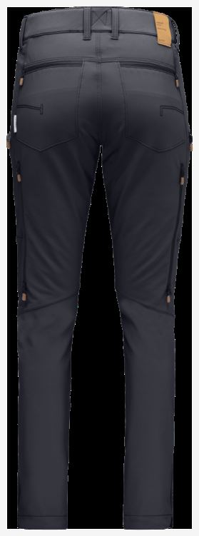 Norrona Svalbard Flex1 Damesbroek Caviar Zwart