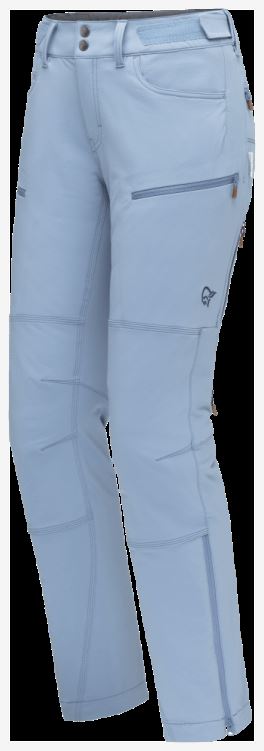 Norrona Dames Svalbard Flex1 Broek Coronet Blauw