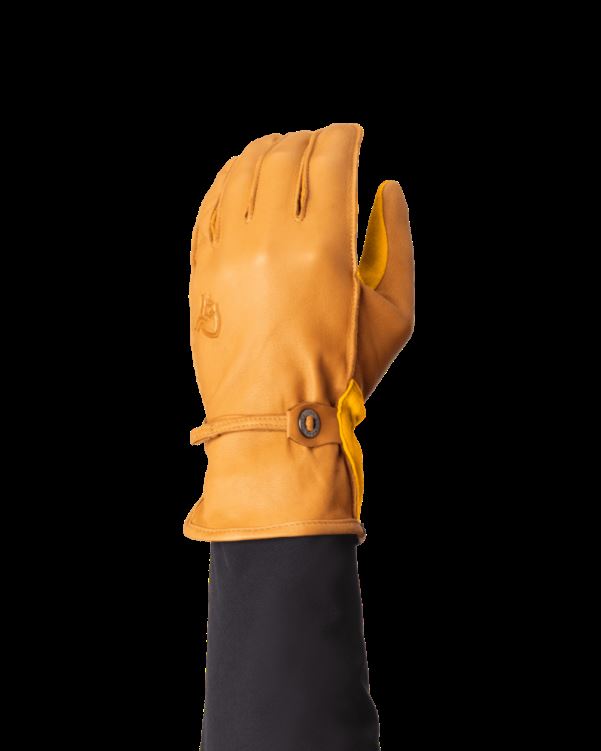 Norrona Unisex Svalbard Leren Handschoenen Kangoeroe