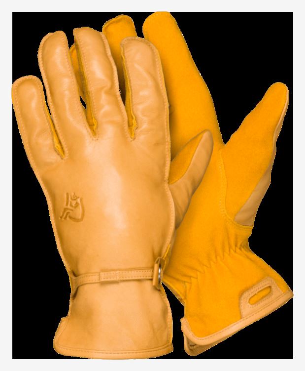 Norrona Unisex Svalbard Leren Handschoenen Kangoeroe