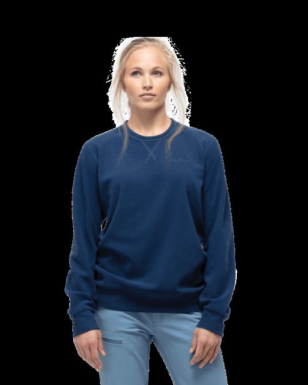 Norrona Unisex Ronde Hals Indigo Nachtblauw
