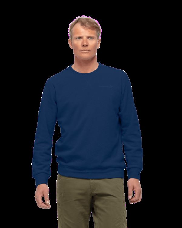 Norrona Unisex Ronde Hals Indigo Nachtblauw