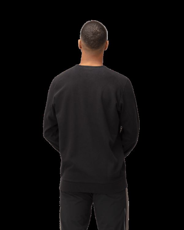 Norrona Unisex Ronde Hals Kaviaar Zwart