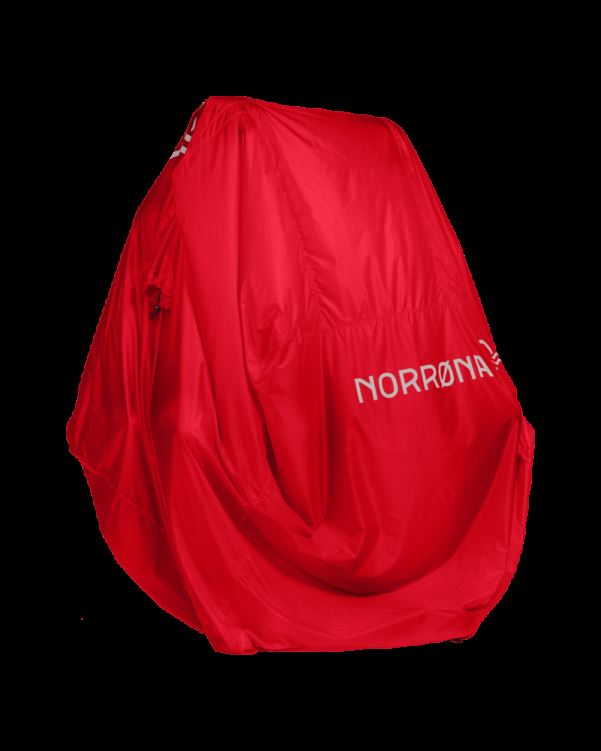 Norrona Unisex Lichtgewicht 10d Windzak 4/2 Echt Rood