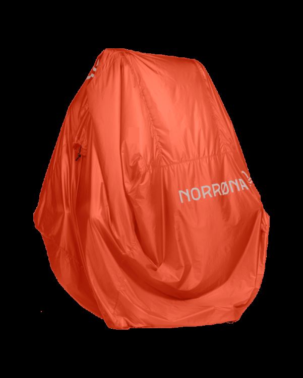 Norrona Unisex Lichtgewicht 20d Windzak 4/2 Flamingo Oranje
