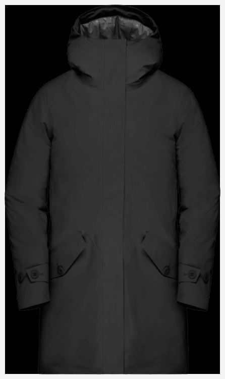 Norrona Oslo Gore-tex Isolerende Parka Kaviaar Zwart Voor Dames