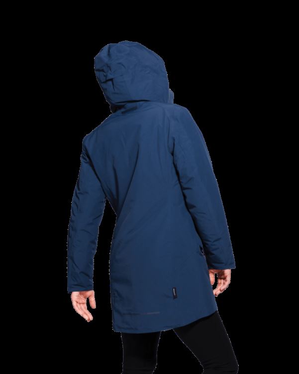 Norrona Oslo Gore-tex Geïsoleerde Damesparka Indigo Nachtblauw