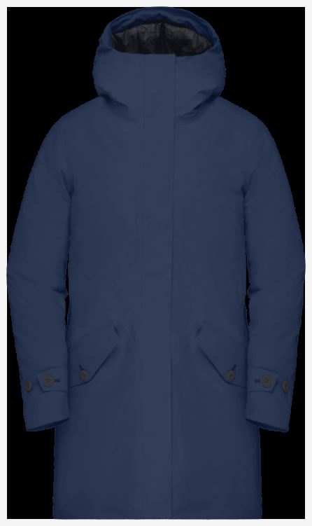 Norrona Oslo Gore-tex Geïsoleerde Damesparka Indigo Nachtblauw