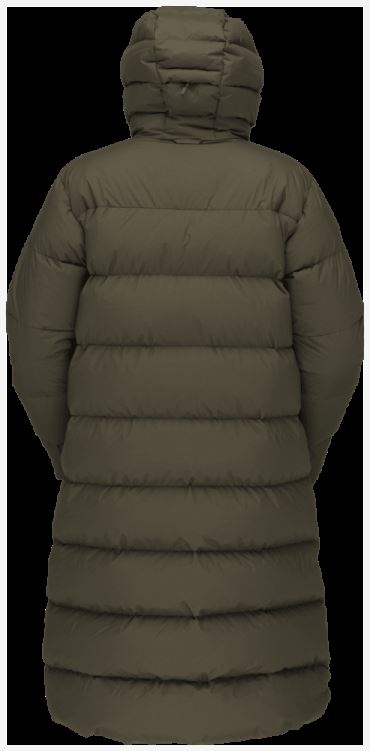 Norrona Oslo Down750 Damesjas Olijf Nacht
