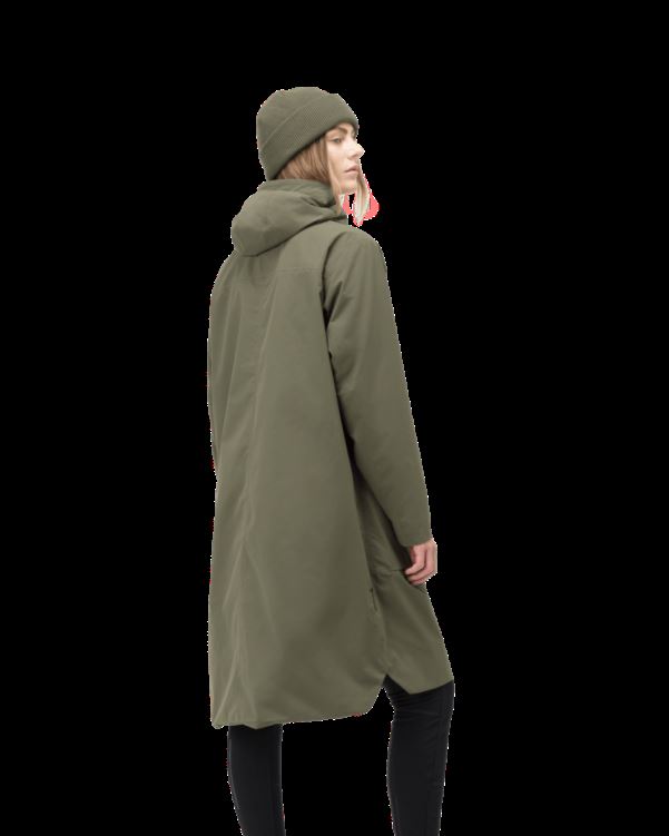 Norrona Oslo Gore-tex 2l Damesjas Olijf Nacht