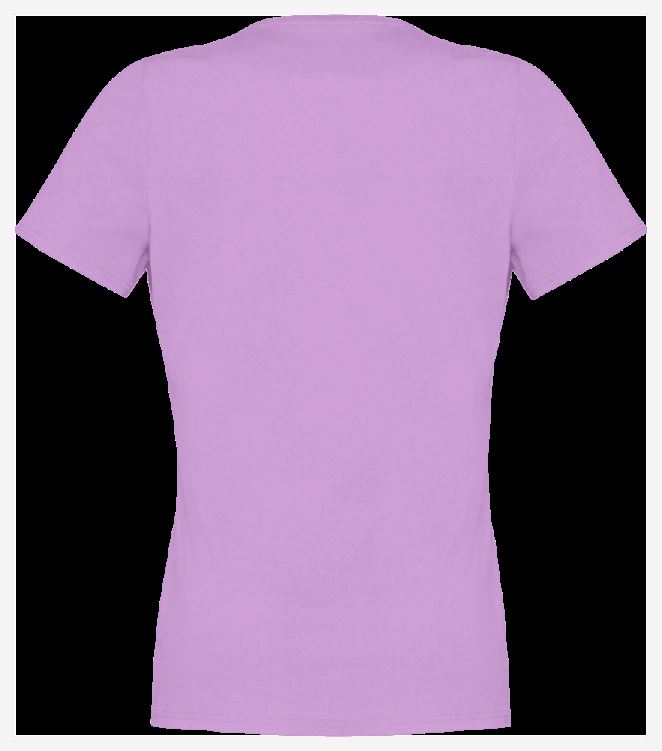 Norrona /29 Katoenen T-shirt Met Schuin Logo Voor Dames Met Paarse Tule