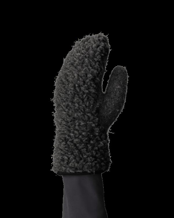 Norrona Unisex /29 Wollen Voeringwanten Caviar Zwart