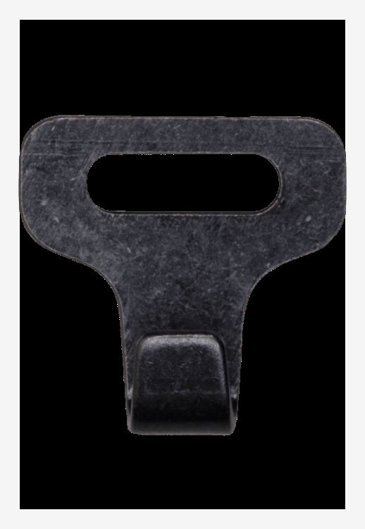 Norrona Reserveonderdelen Hoeshaak 1-gaats Zwart