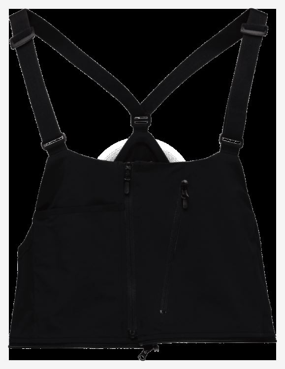 Norrona Lofoten Ski/snowboard Slabbetje Kaviaar Zwart Heren