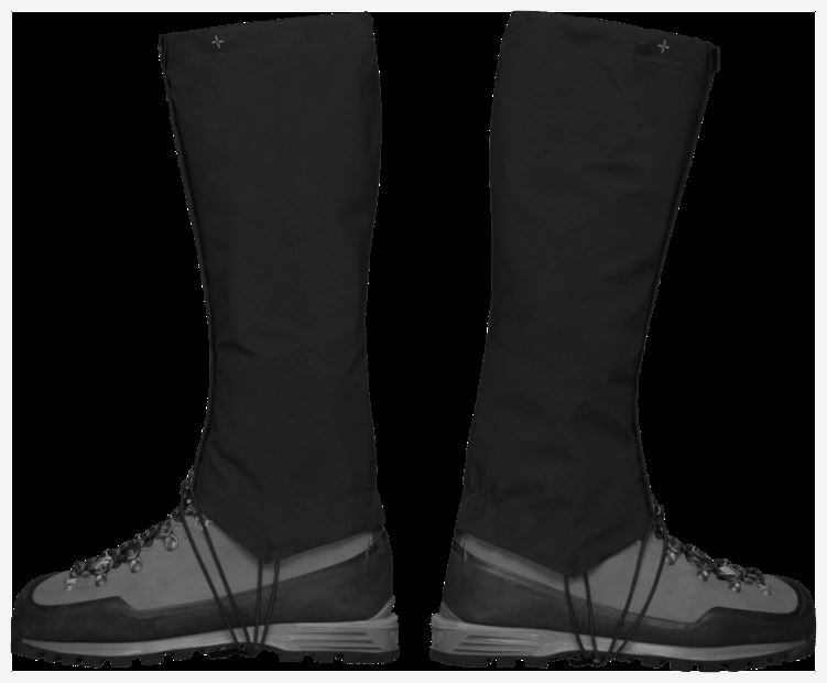 Norrona Unisex Trollveggen Gore-tex Beenkappen Kaviaar Zwart