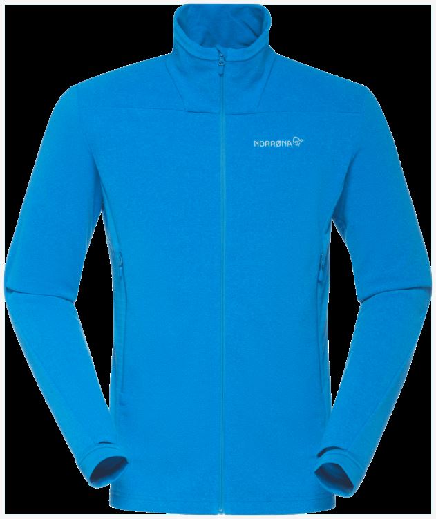 Norrona Heren Jas Falketind Warm1 Hot Sapphire Blue