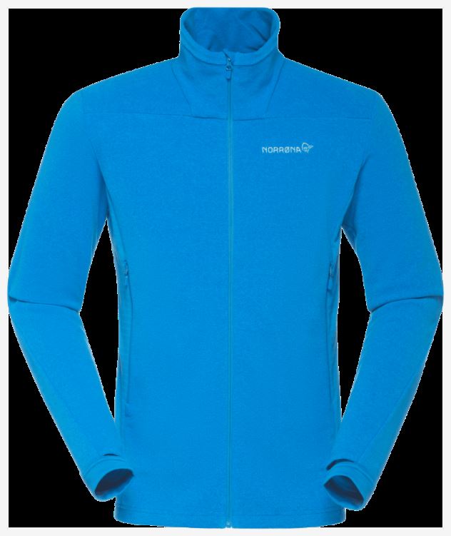 Norrona Heren Jas Falketind Warm1 Hot Sapphire Blue