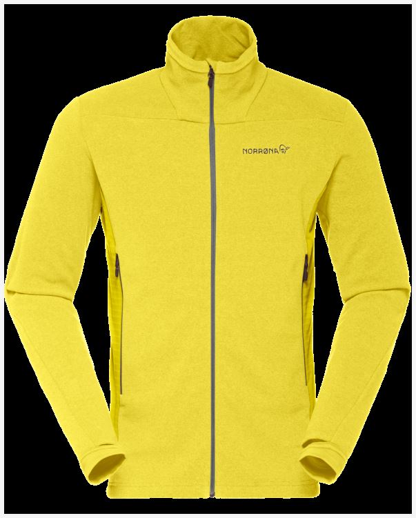 Norrona Heren Falketind Warm1 Jas Bliksemgeel