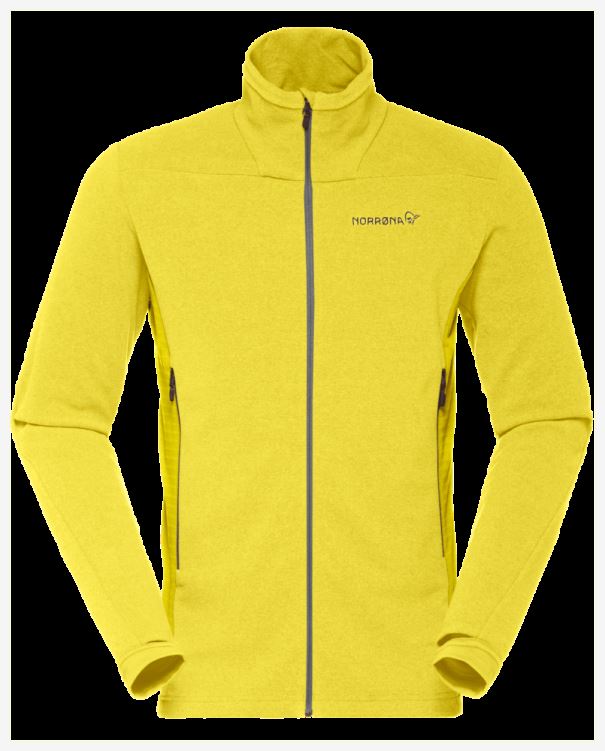 Norrona Heren Falketind Warm1 Jas Bliksemgeel