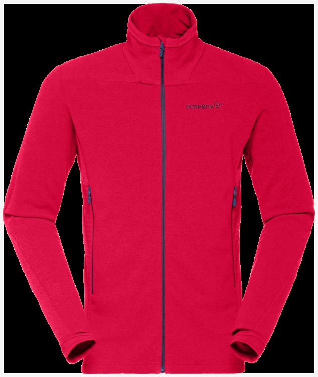 Norrona Heren Falketind Warm1 Jas Jester Rood