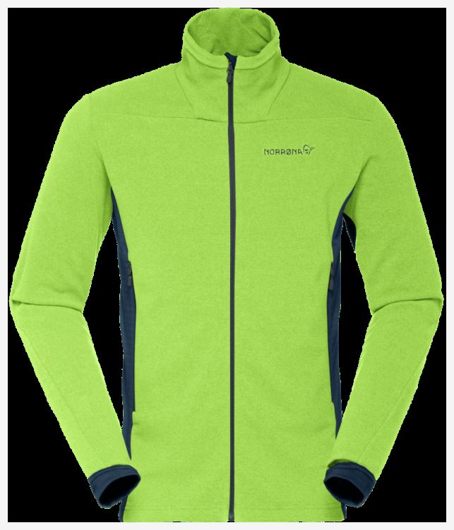 Norrona Heren Falketind Warm1 Jas Bamboe Groen