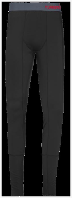 Norrona Wollen Longs Heren Kaviaar Zwart