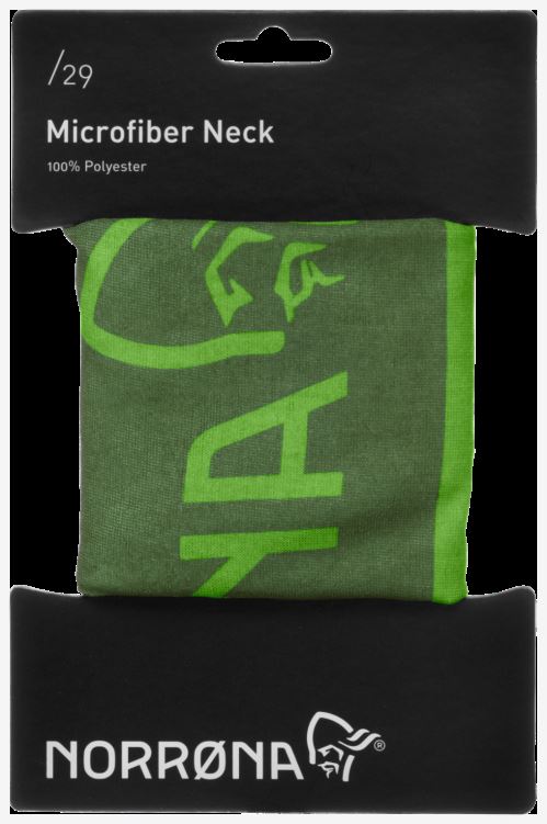 Norrona Unisex /29 Microfiber Nek Clean Groen