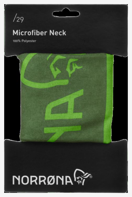 Norrona Unisex /29 Microfiber Nek Clean Groen