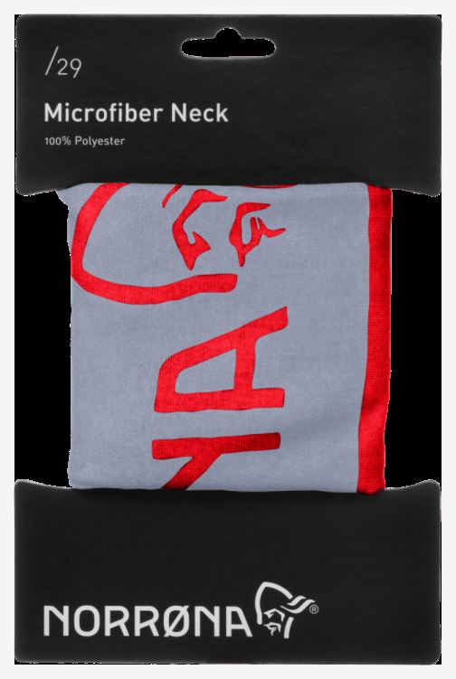 Norrona Unisex /29 Microfiber Nek Karmozijnrood Kick Rood