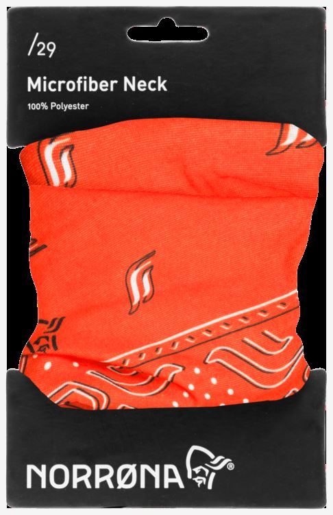 Norrona Unisex /29 Microfiber Nek Scharlaken Ibis