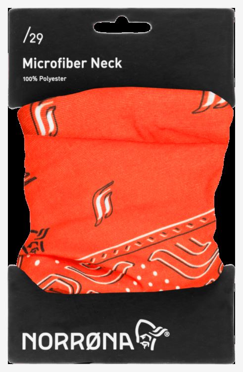 Norrona Unisex /29 Microfiber Nek Scharlaken Ibis