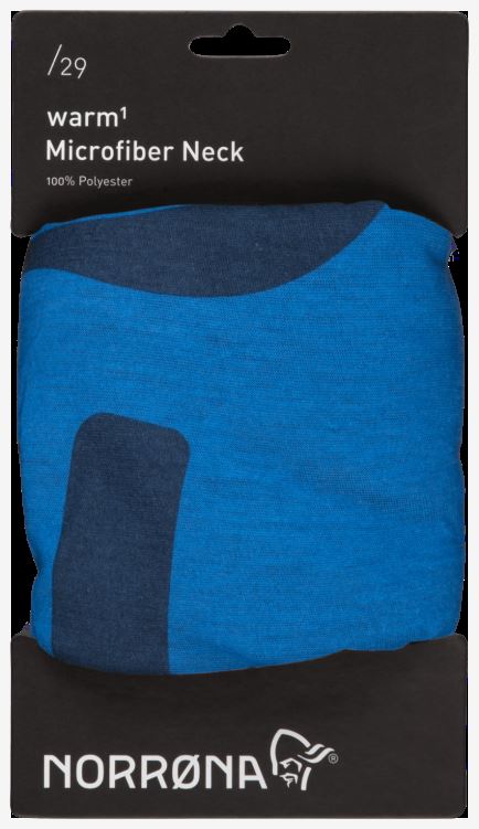 Unisex /29 Warm1 Microfiber Nek Campanula Blauw Norrona