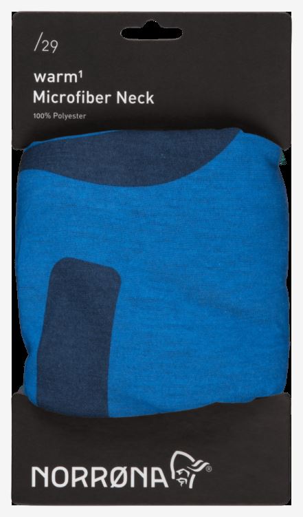Unisex /29 Warm1 Microfiber Nek Campanula Blauw Norrona