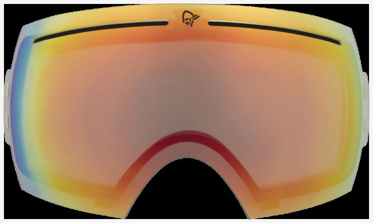 Norrona Unisexlofoten Zwembril Reserve Lens Zwart/goud Fusion S0