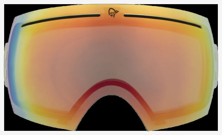 Norrona Unisexlofoten Zwembril Reserve Lens Zwart/goud Fusion S0