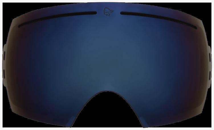 Norrona Unisexlofoten Zwembril Reservelens Indigo Nachtspiegel S3